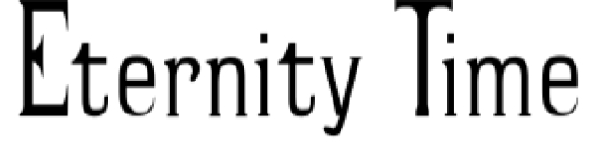 Eternity Font Preview