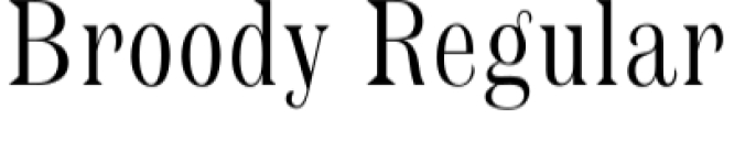 Broondy Font Preview