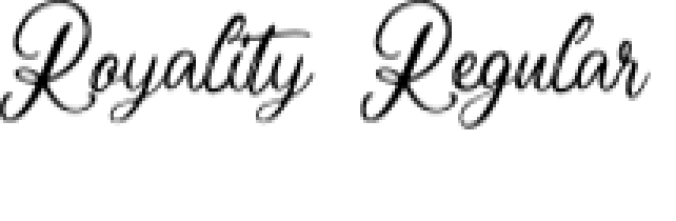 Royality Font Preview