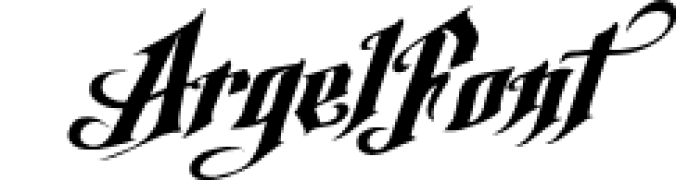 Argel Font Preview