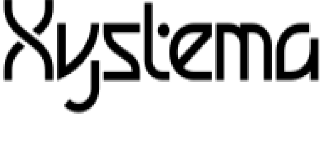 Xystema Font Preview