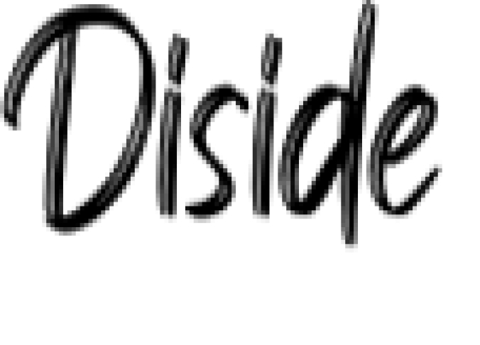 Diside Font Preview