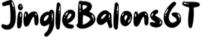 Jingle Balons Font Preview