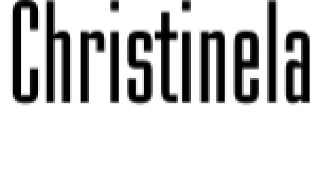 Christinela Font Preview