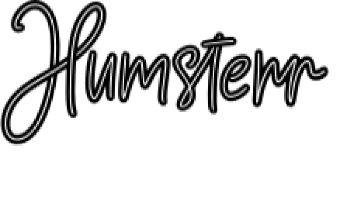 Humsterr Font Preview