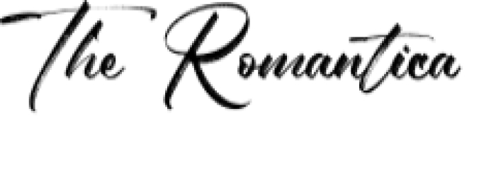 The Romantica Font Preview