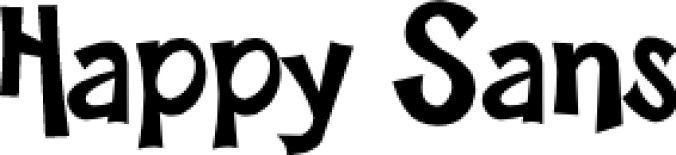 Happy Sans Font Preview