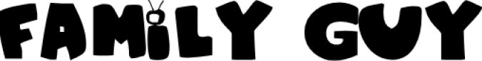 Family Guy Font Preview