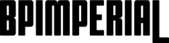 BPimperial Font Preview