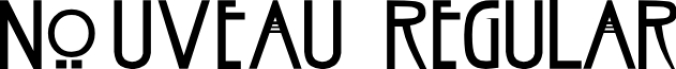 Nouveau Font Preview