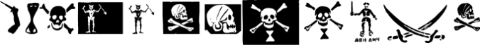 Pirates pw Font Preview