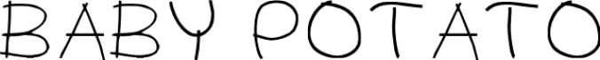 BABY POTATO Font Preview