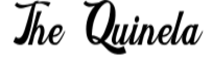 The Quinela Font Preview