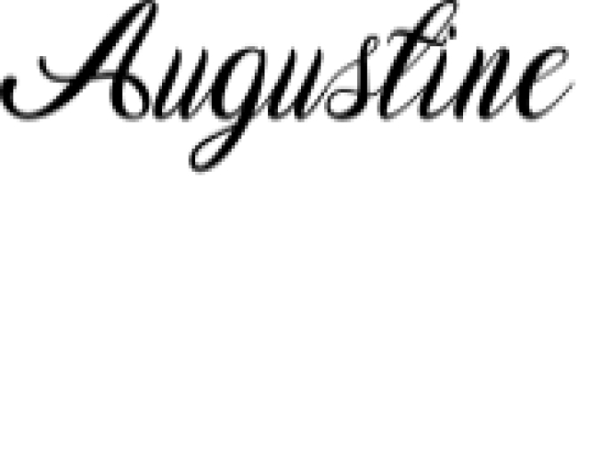 Augustine Font Preview