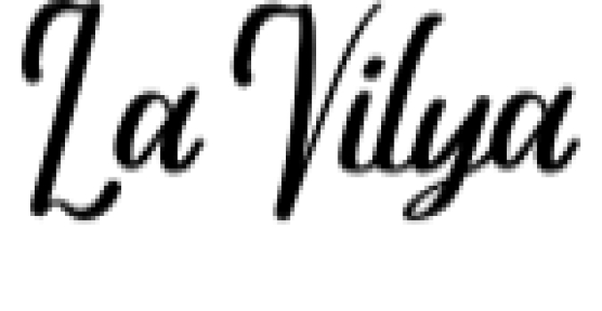 La Vilya Font Preview