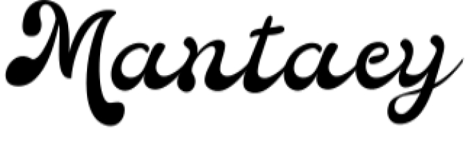 Mantaey Font Preview