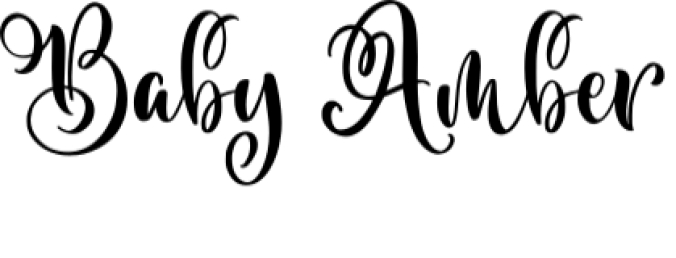 Baby Amber Font Preview