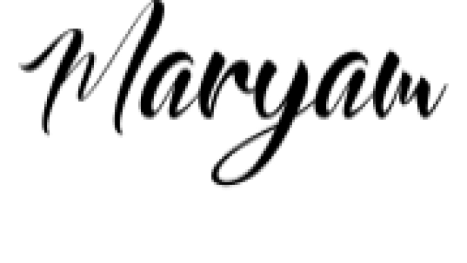 Maryam Font Preview