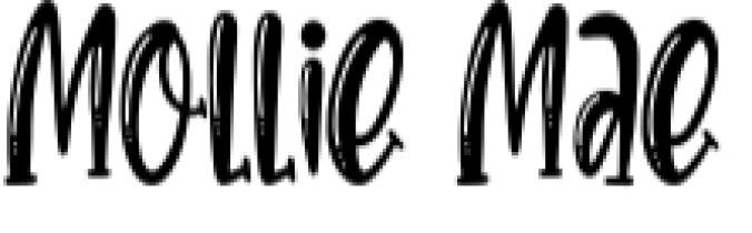 Mollie Mae Font Preview