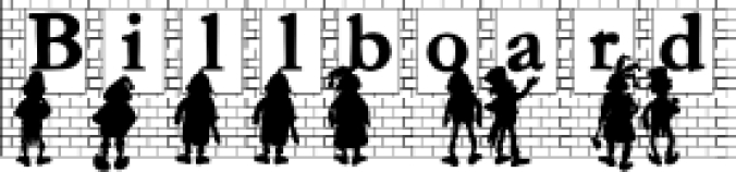 Billboard Font Preview