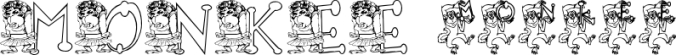 KG MONKEE Font Preview