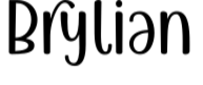 Brylian Font Preview