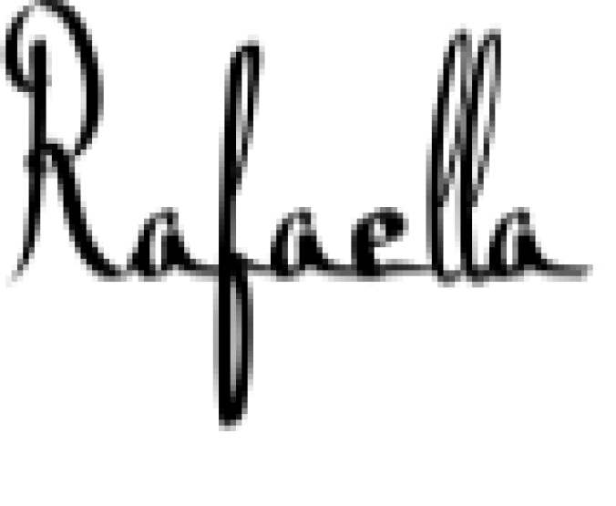 Rafaella Font Preview