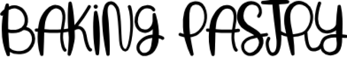 Baking Pastry Font Preview