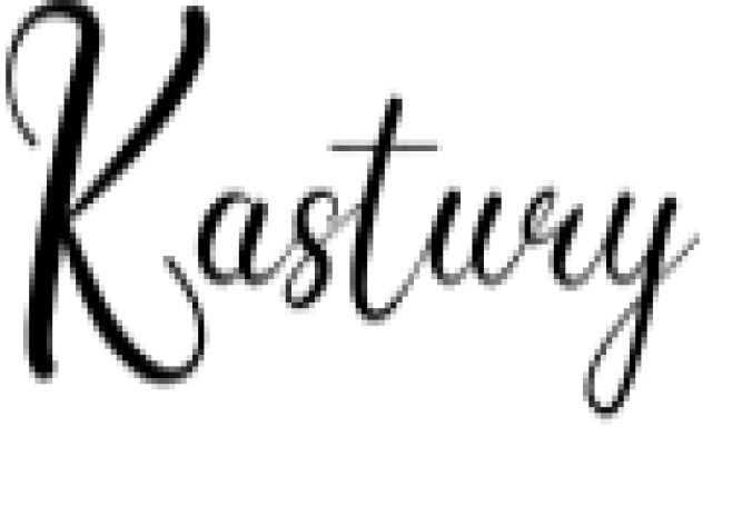 Kastury Font Preview