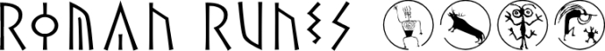 The Roman Runes Alliance Font Preview