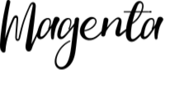 Magenta Font Preview