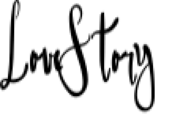 Love Strory Font Preview