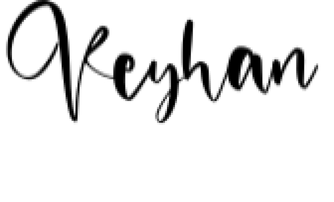 Reyhan Font Preview