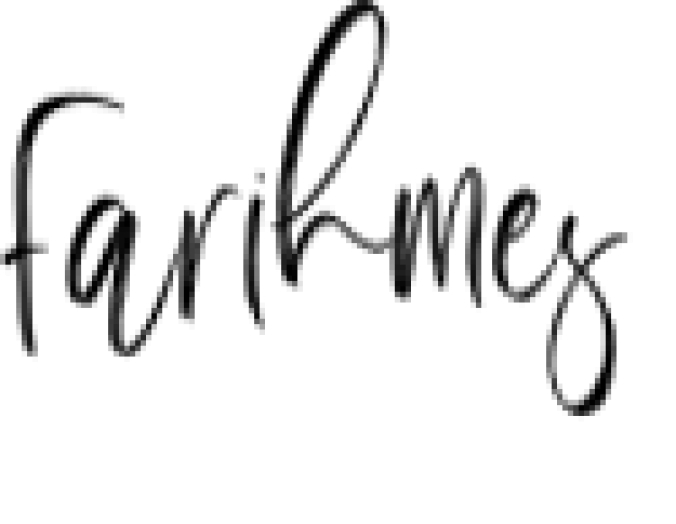 Fahrimes Font Preview
