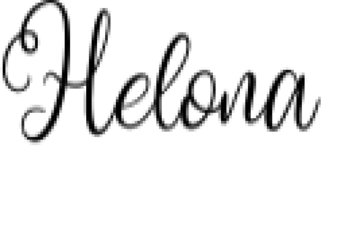Helona Font Preview