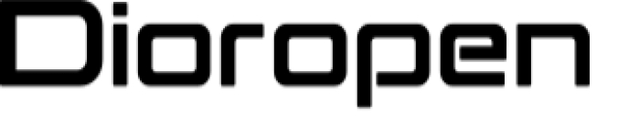 Dioropen Font Preview