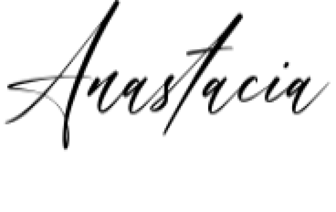 Anastacia Font Preview