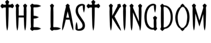 The Last Kingdom Font Preview