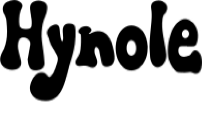 Hynole Font Preview