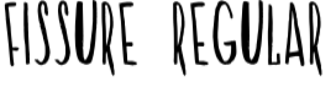 Fissure Font Preview