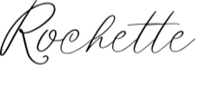 Rochette Font Preview