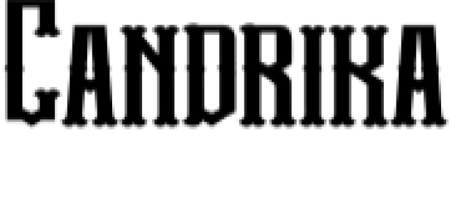 Candrika Font Preview