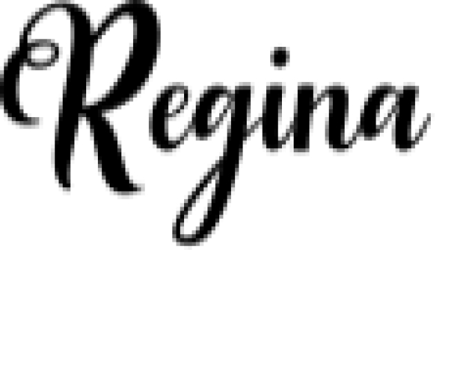 Regina Font Preview
