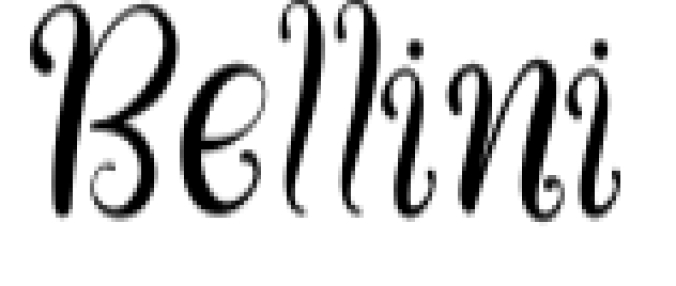 Bellini Font Preview