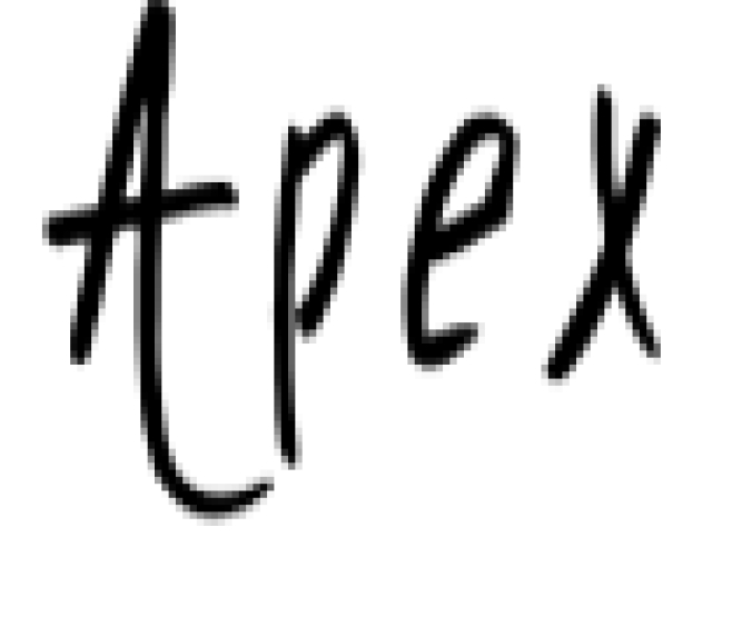 Apex Font Preview