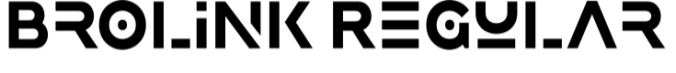 Brolink Font Preview