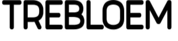 Trebloem Font Preview