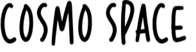 Cosmo Space Font Preview
