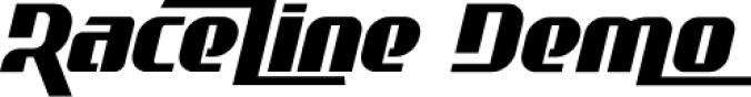 Raceline Font Preview