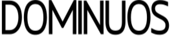 Dominuos Font Preview